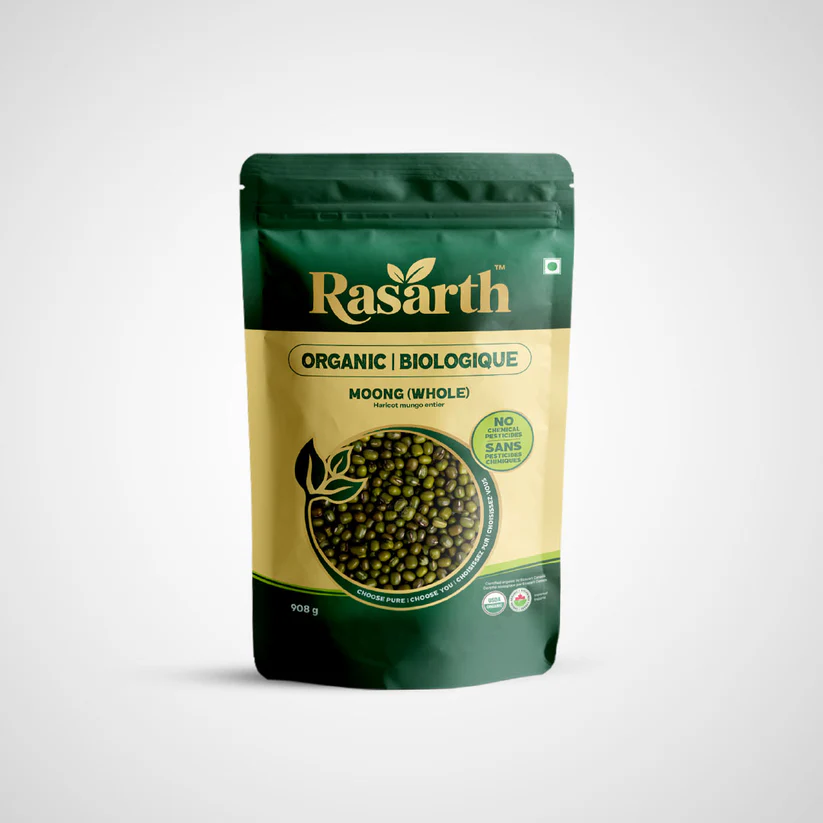 Rasarth Organic Moong Whole Dal