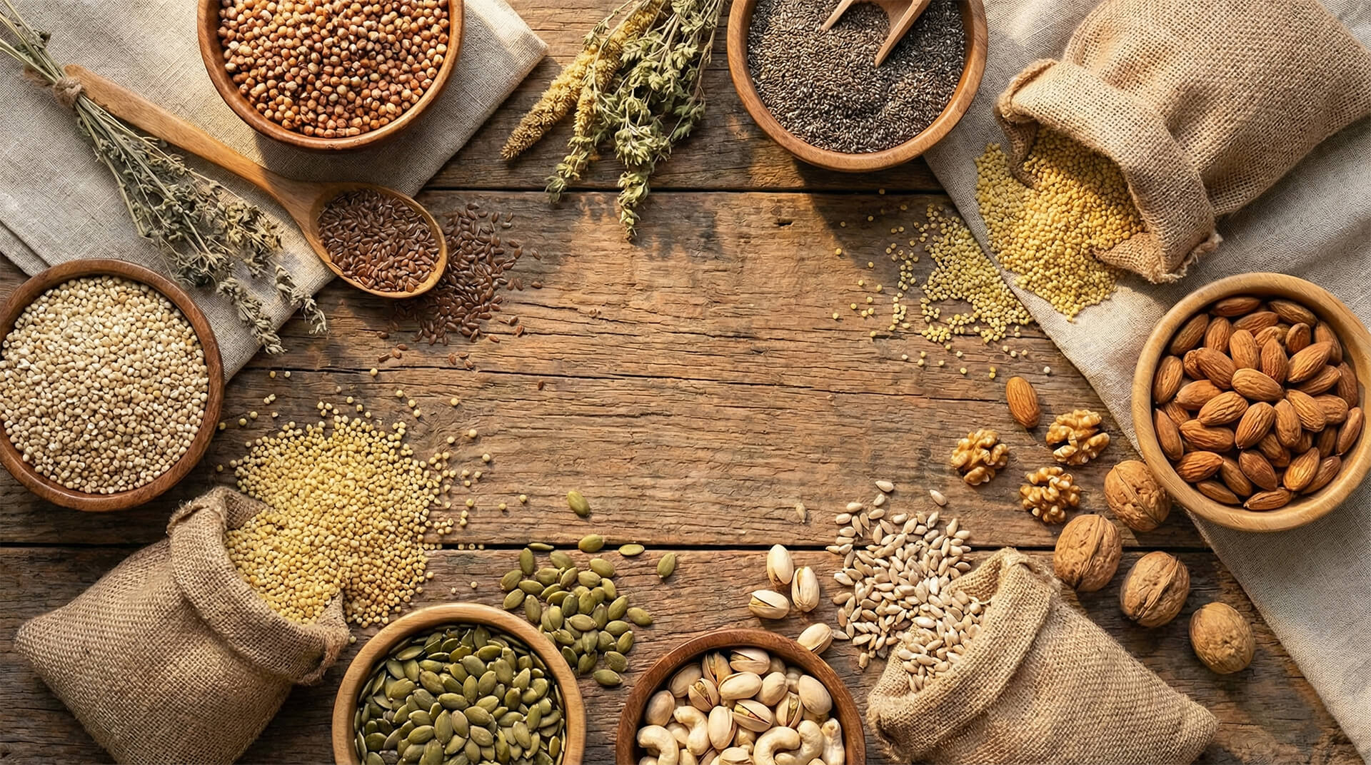 Millets, Seeds & Nuts